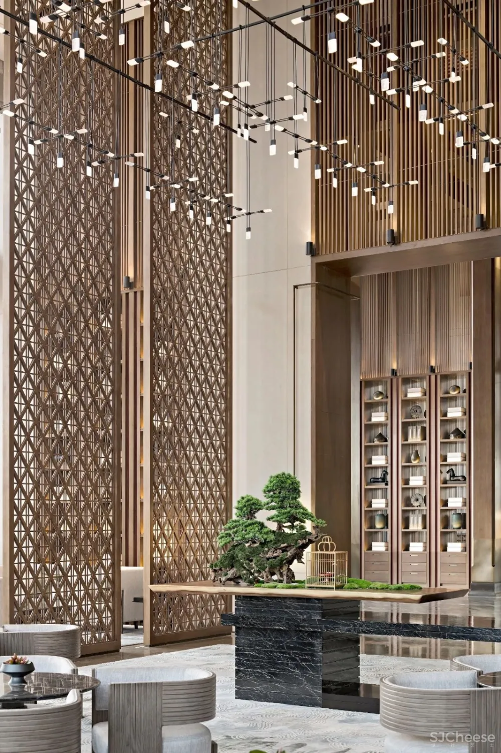 黄全最新力作：比国际五星酒店更惊艳 新城玺樾销售中心 首