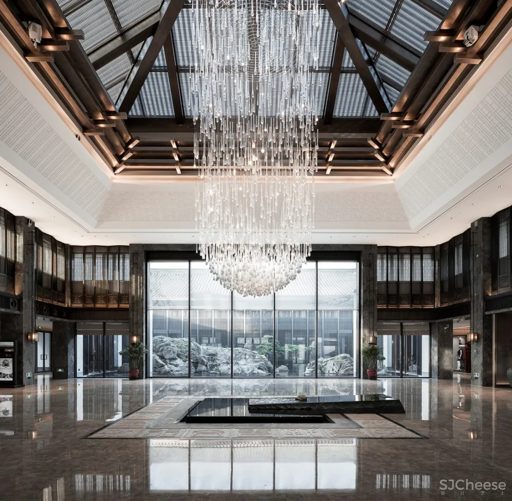 绍兴饭店改扩建提升工程新建大堂建筑设计 / 浙江大学建筑设计研究院