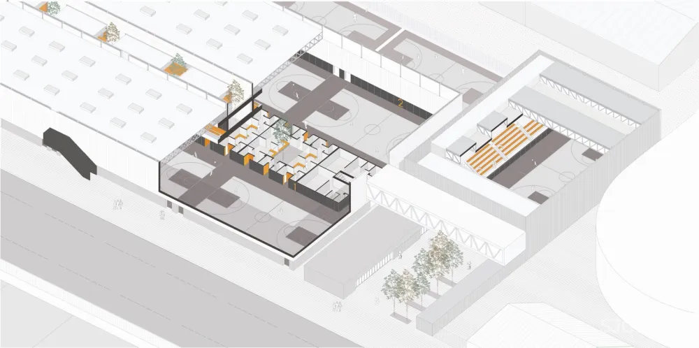 西班牙:篮球联赛场地