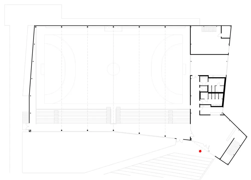 Kuřim体育馆，捷克 / CUBOID ARCHITEKTI
