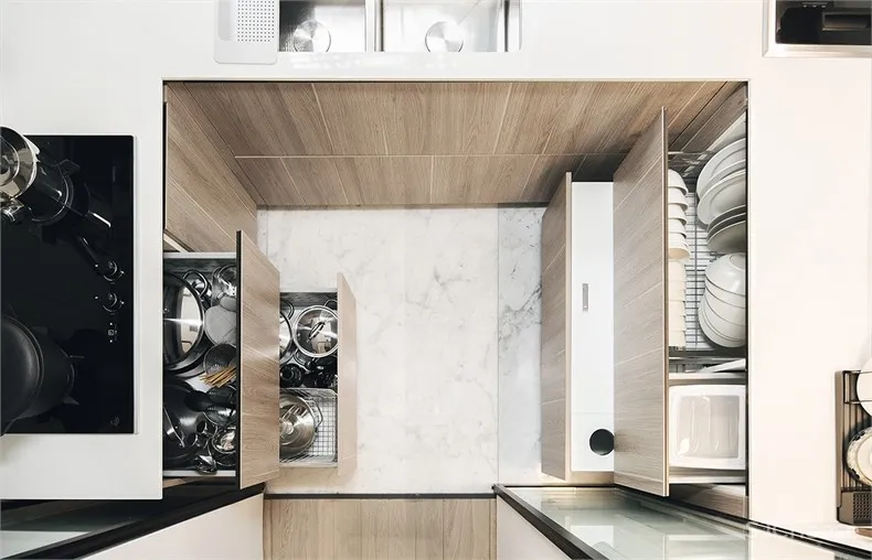 46.JPG PONE ACHITECTURE:落差巨大的家——居住空间