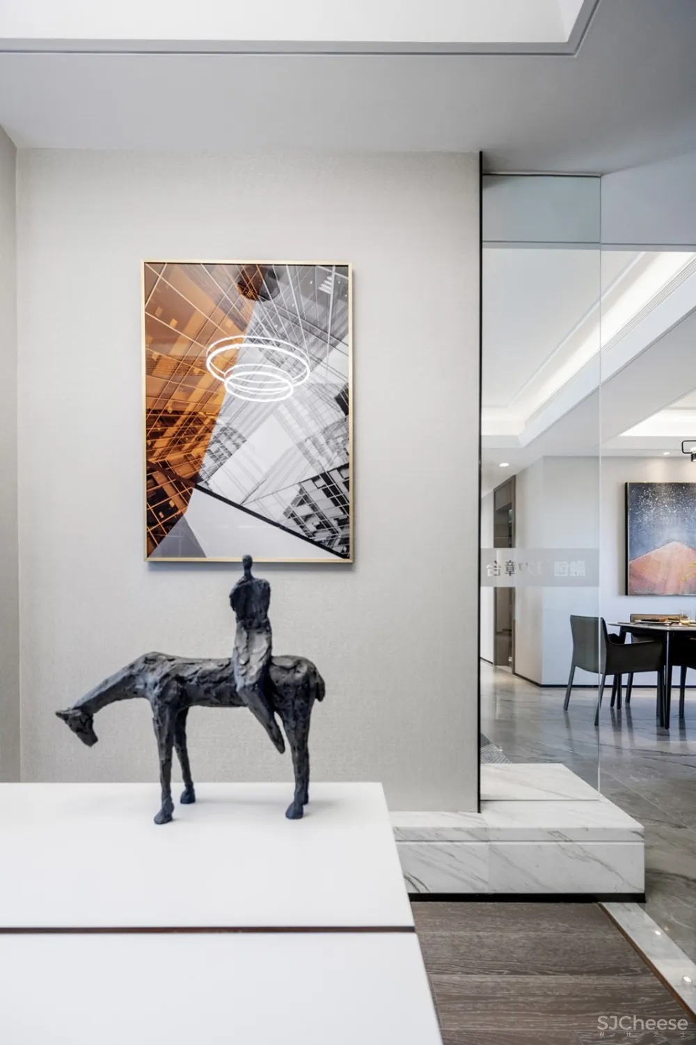 融创 · 玖樟台 100㎡现代风家庭公寓 | 聚舍联合设计