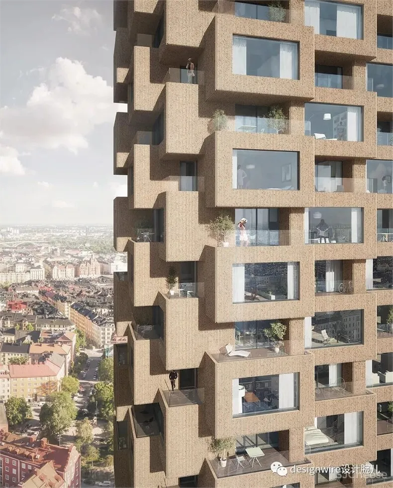 OMA:斯德哥尔摩Norra Tornen居住空间设计