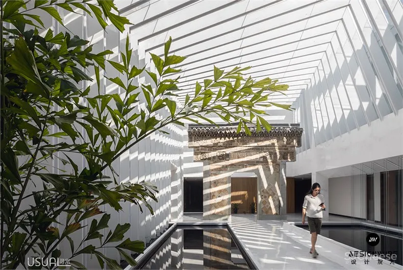 01_Center Space.jpg 林经锐:光之隧道—浙江丽水办公总部设计