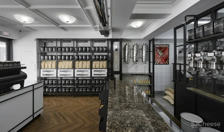 希腊现代金属元素咖啡店 | AndreasPetropoulos