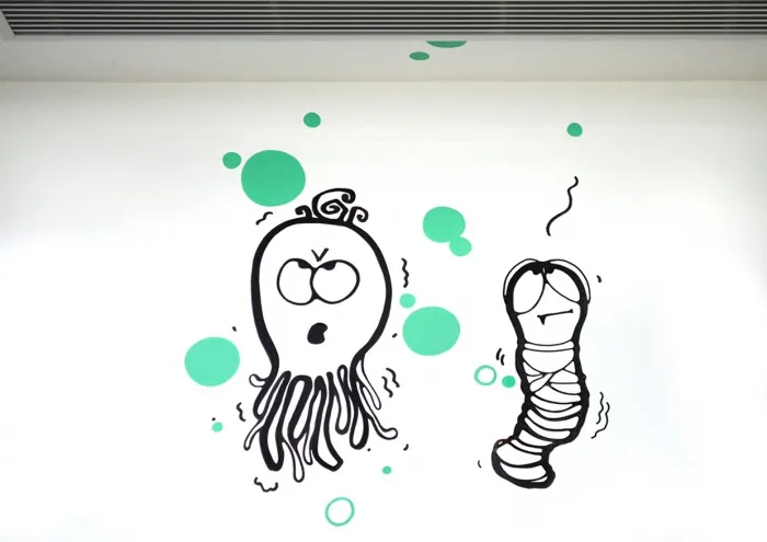 Freshdesk印度金奈有趣的开放式办公空间设计