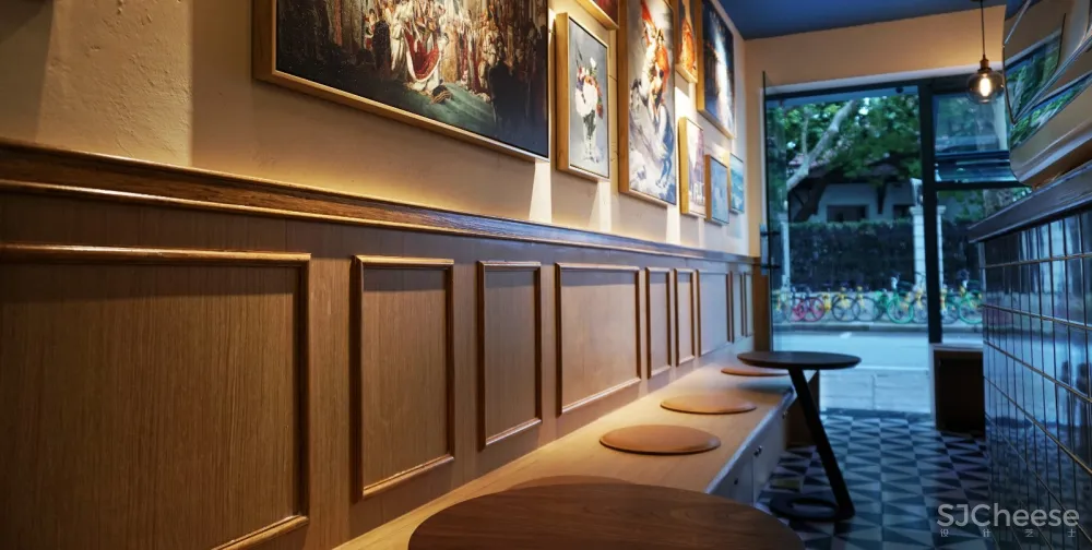 Alphabets coffee 欧式质感小众咖啡店 | 福木设计