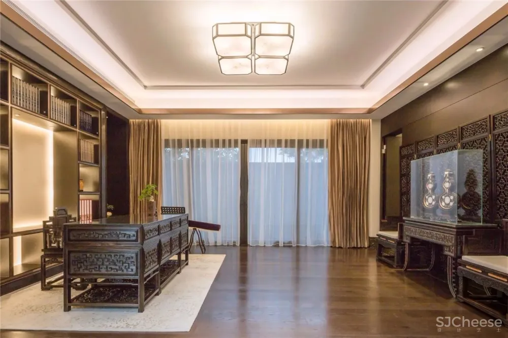 【香港室内设计之父高文安新作】1043 ㎡珠海紫禁书院:永不过时的东方营造
