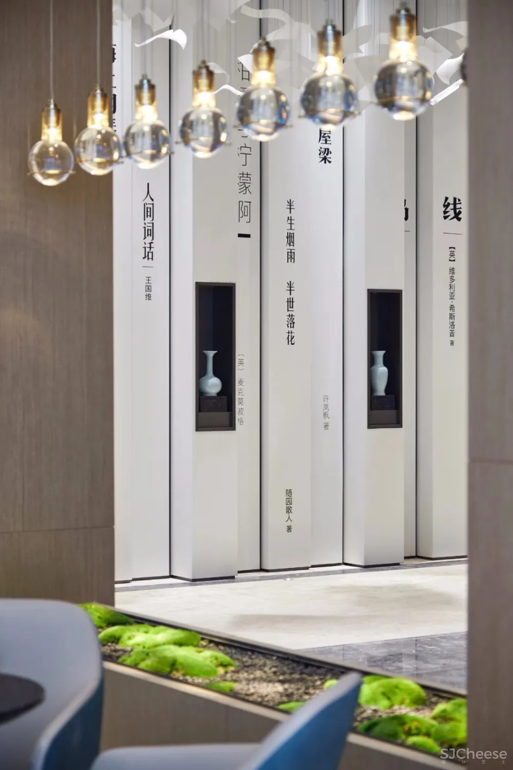 1062㎡万科最美书香气售楼中心设计丨人文与空间的完美融合