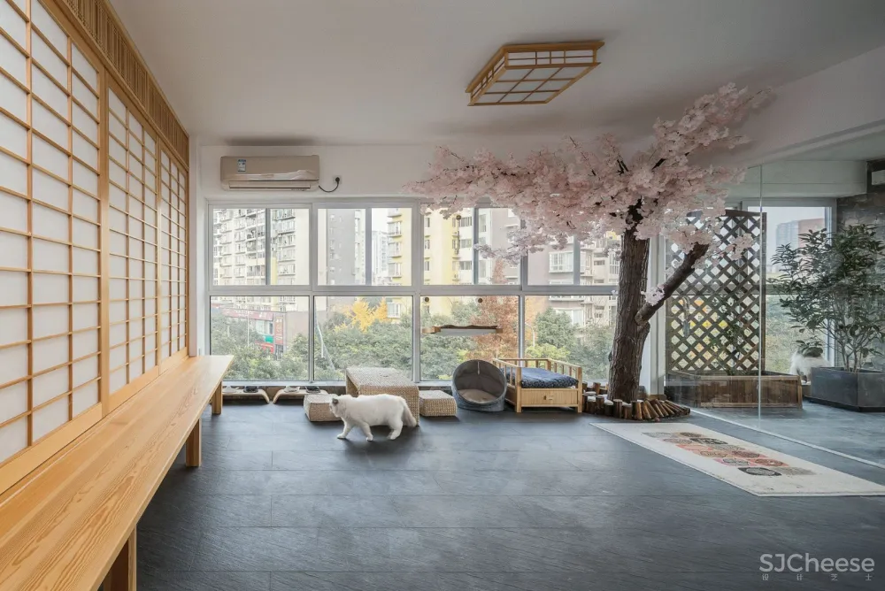 200㎡住宅:成都日式木元素住宅设计