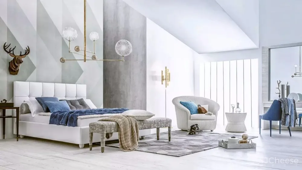 看看这些摄影图丨软装陈设就这样布置