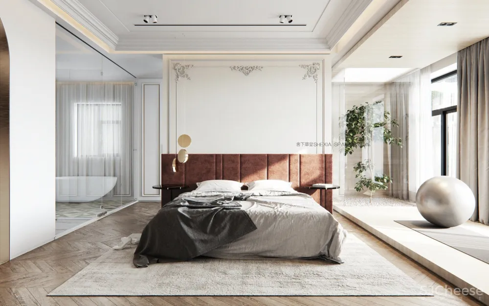 【舍下空间新作】900㎡如此完美有气质的别墅软装设计