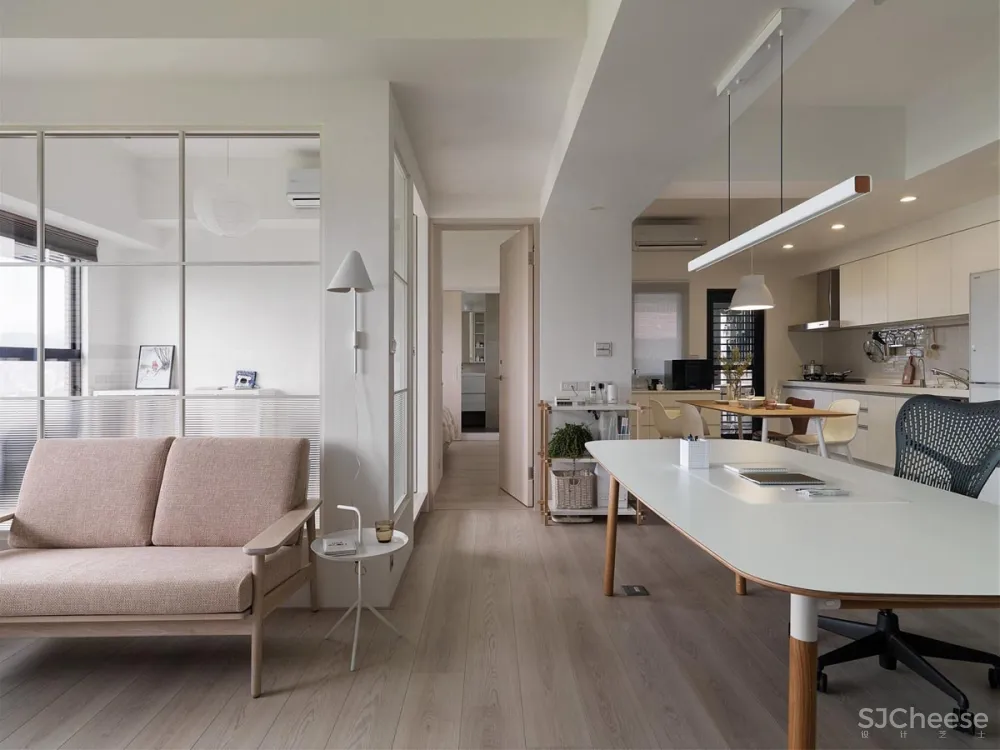 现代风格白色公寓 | November Design