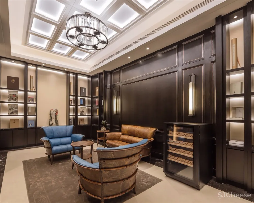 【香港室内设计之父高文安新作】1043 ㎡珠海紫禁书院:永不过时的东方营造