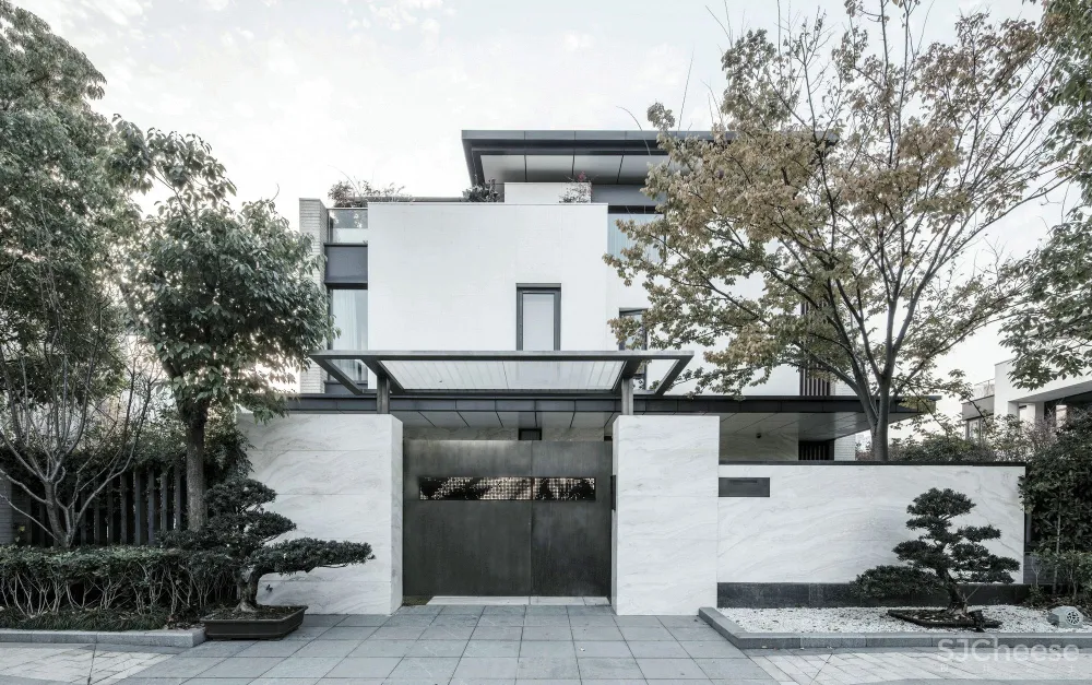 晋园现代极简别墅设计 | 本末设计 首