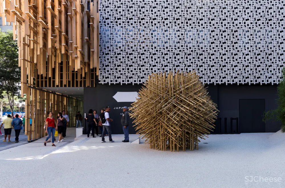 隈研吾+FGMF 新作“圣保罗日本屋”,将巴西和日本的传统材料融合