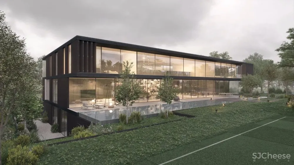 1500m² 大别墅,极简大师这样打造,美竟如此纯粹