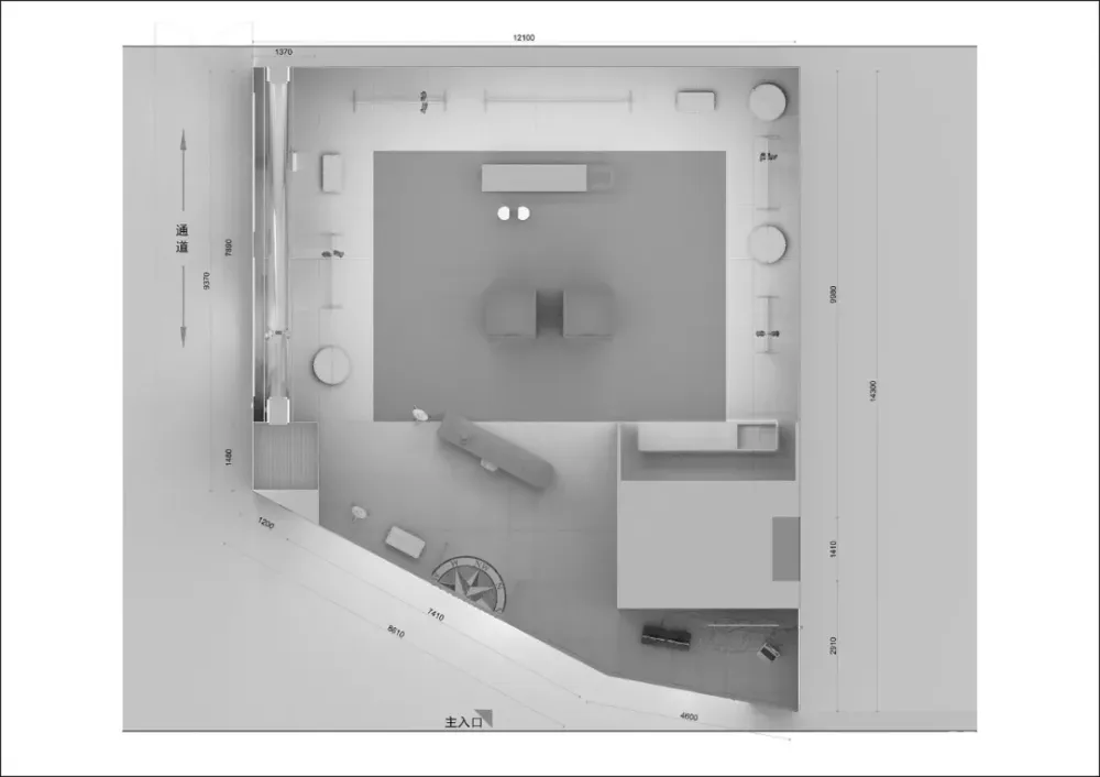 "VVNK JANE PLUS" 极简女装概念店 | 退化建筑