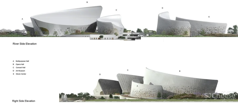 福州海峡文化艺术中心 / PES-Architects 首