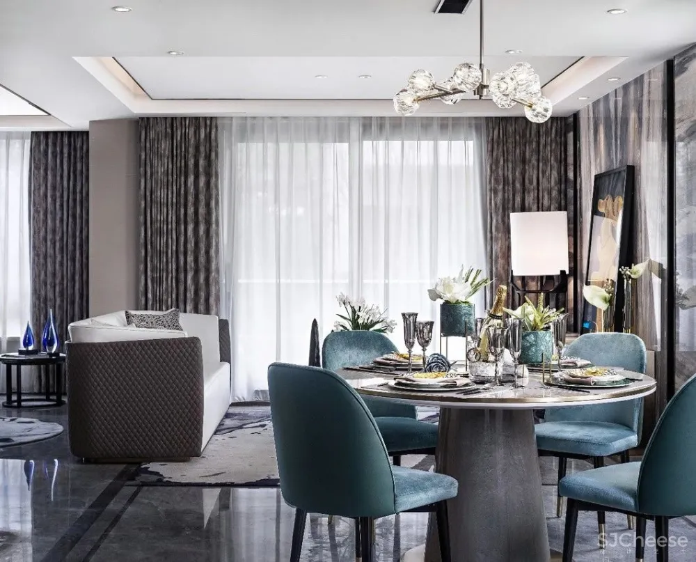 极致高级灰别墅,时尚更有范!