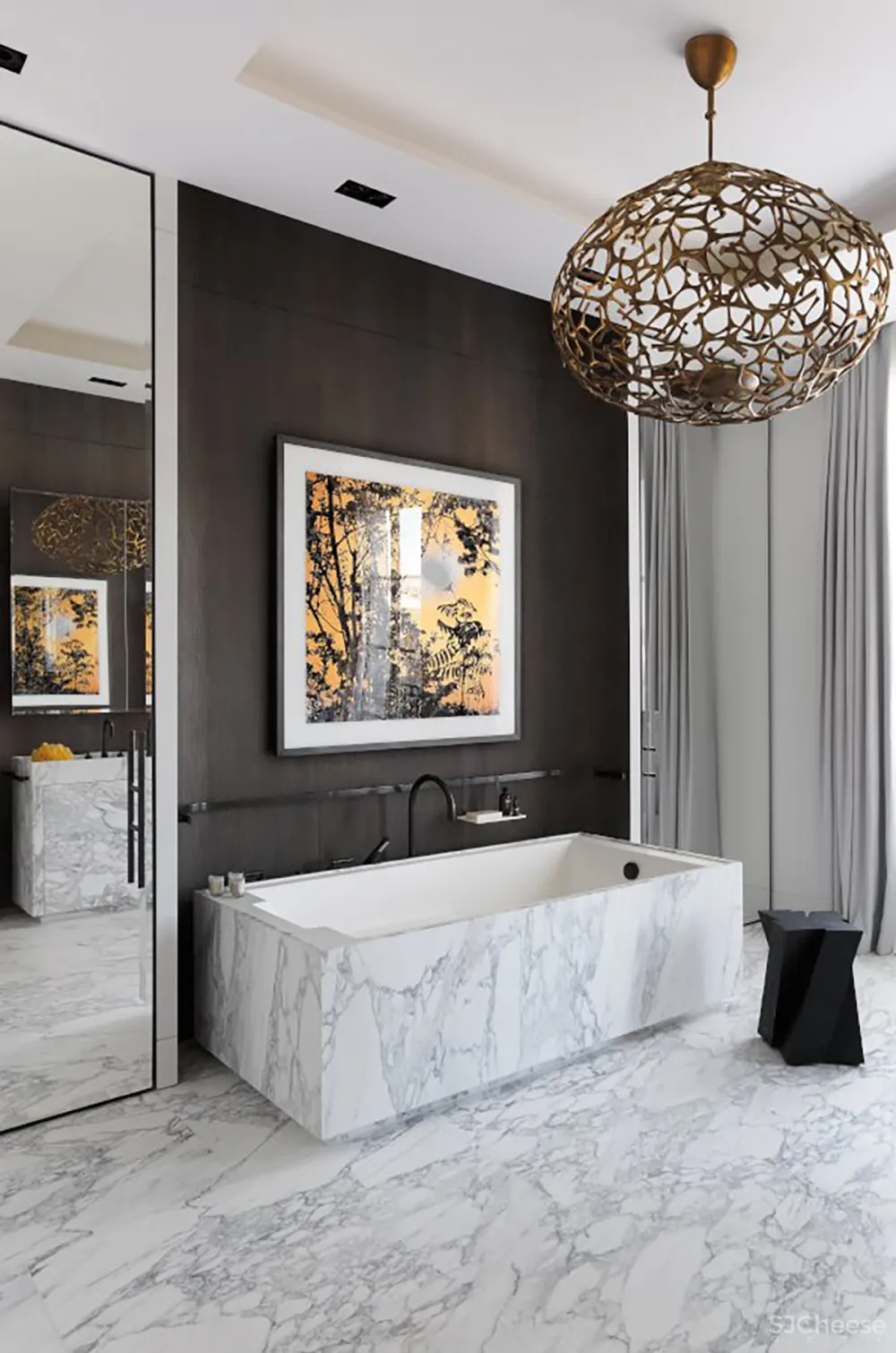 Damien Langlois-Meurinne作品 | St Germain，最独特豪华的巴黎公寓