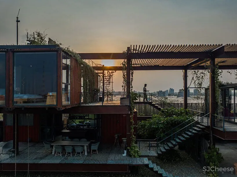 孟加拉集装箱改造escape den住宅设计