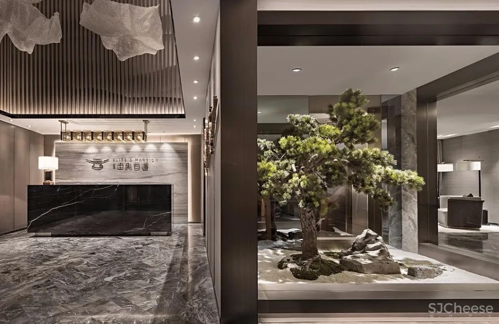 【IDEAL/YLH地产设计组】邂逅东方禅境售楼中心设计方案