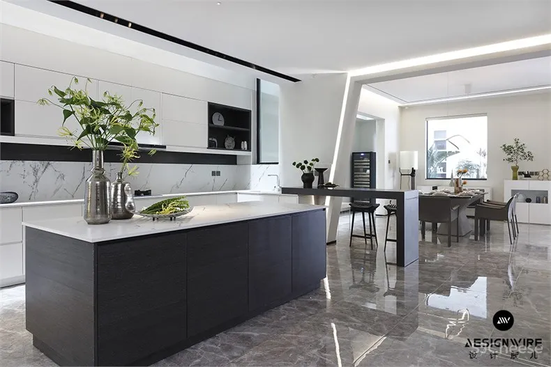 27.地下室厨房.jpg 那墨空间设计:龙湖.双珑原著住宅