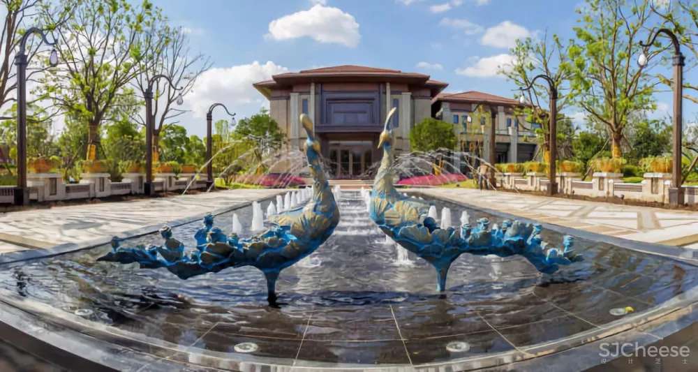 【金螳螂设计】苏州世茂铜雀台大平层样板间效果图设计方案