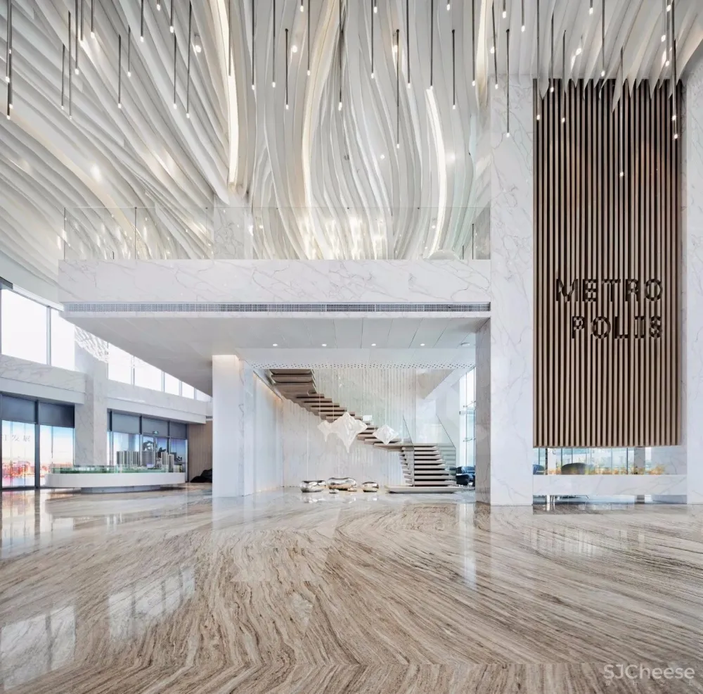 都会钱塘销售展示中心:新现代主义邂逅自然浪漫