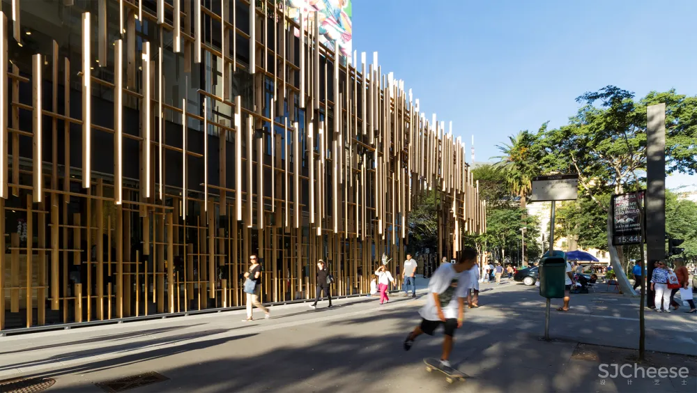 隈研吾+FGMF 新作“圣保罗日本屋”,将巴西和日本的传统材料融合