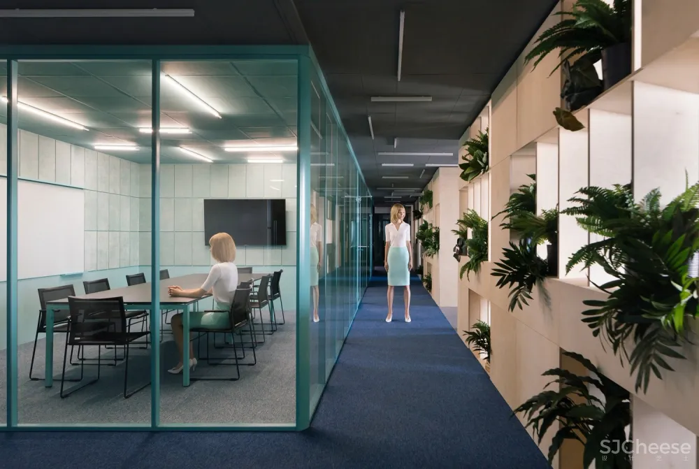 首发 | 大胆的色彩表达 STUDIO11设计明斯克办公空间