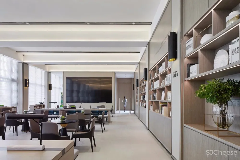 1062㎡万科最美书香气售楼中心设计丨人文与空间的完美融合