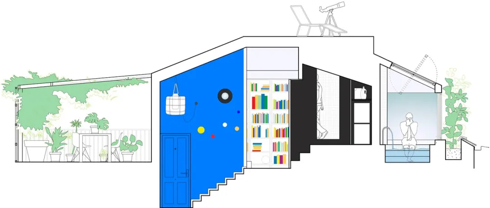 G住宅，马德里 / gon Architects 首
