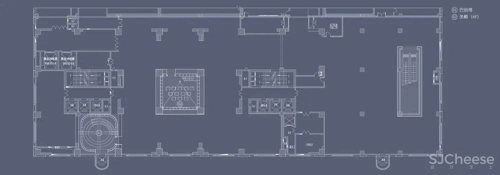 Wutopia Lab 俞挺新作： 西安钟书阁 - 云中天堂 首