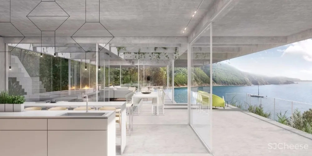 1500m² 大别墅,极简大师这样打造,美竟如此纯粹