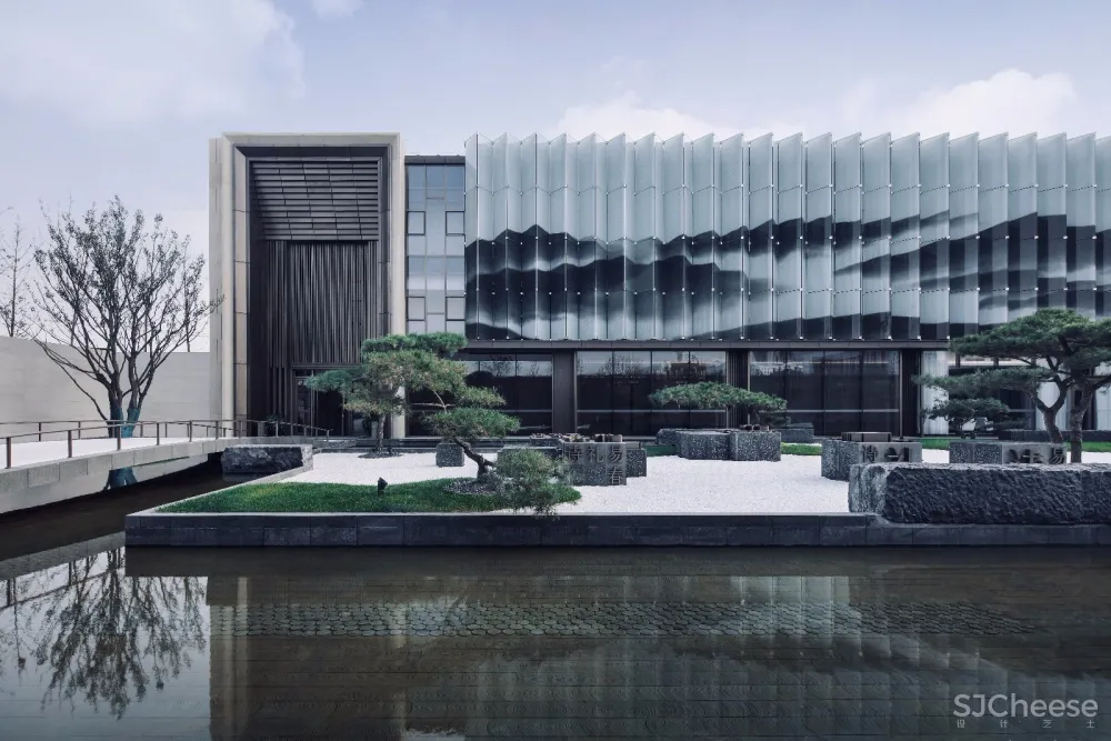 现代手法重现正统中式审美——万科翡翠书院 | 张力新作