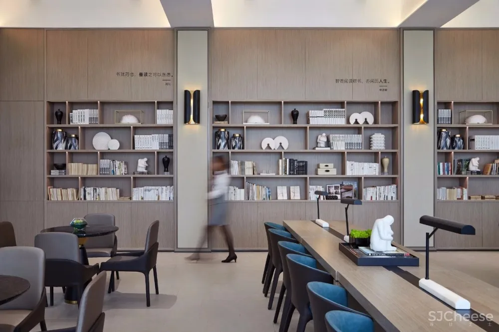 1062㎡万科最美书香气售楼中心设计丨人文与空间的完美融合
