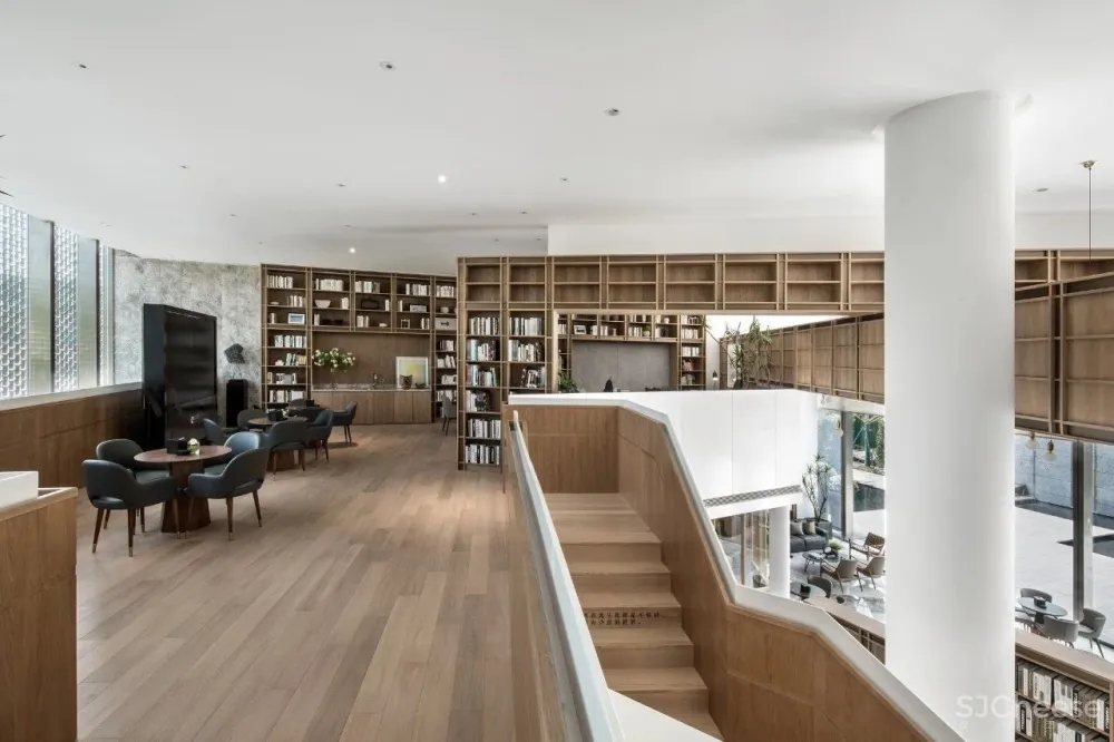 尚壹扬新作：解构的图书馆—— 绿城武汉凤起乐鸣销售中心