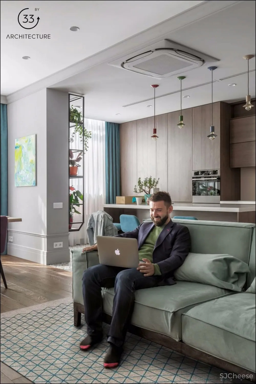 充满活力色彩的公寓 | 33design