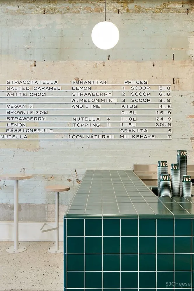 墨尔本科灵伍德Piccolina Gelateria冰淇淋店 | Hecker Guthrie