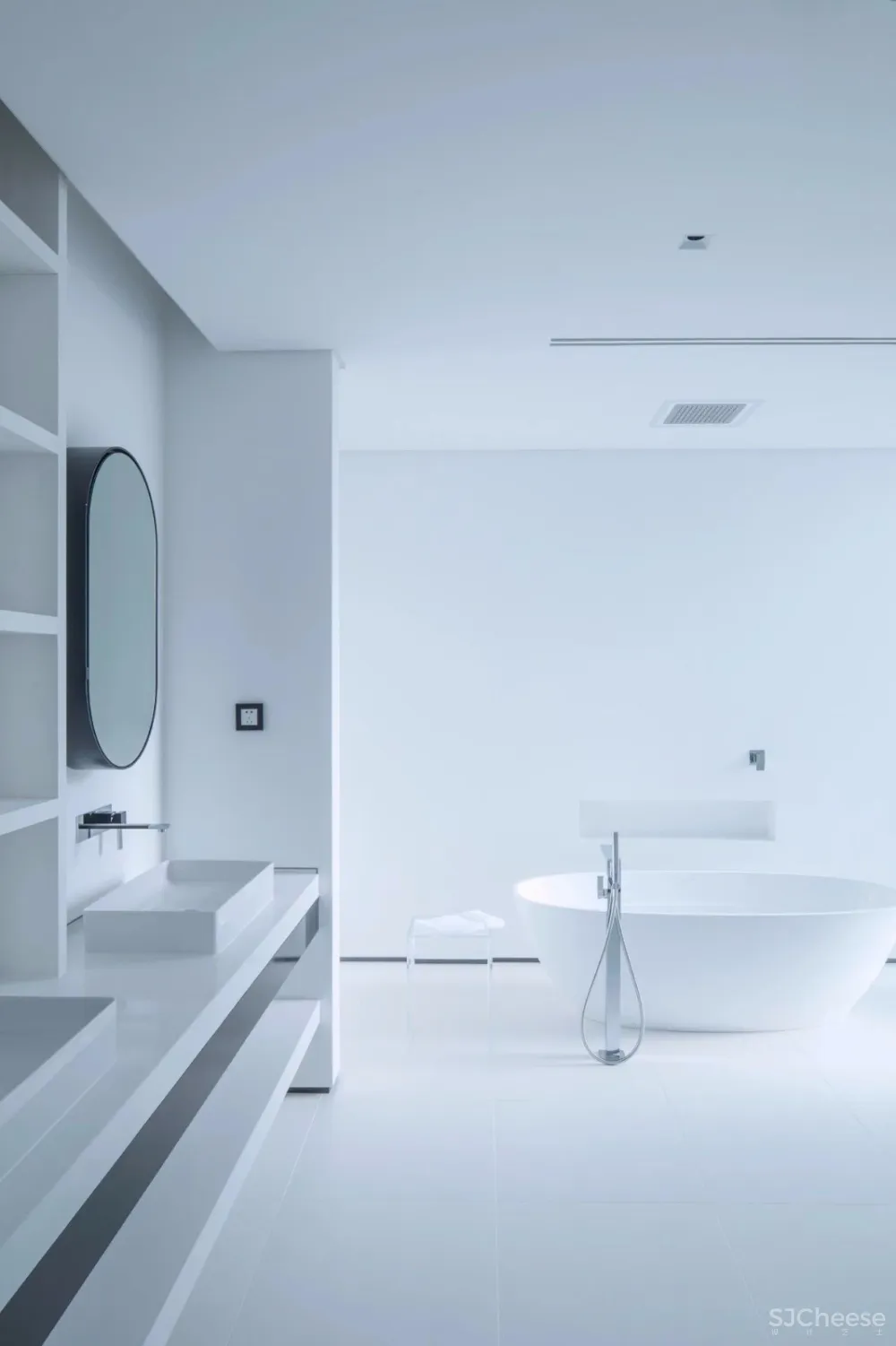 新作 | 1400m² 极简白顶级度假别墅，89年设计师惊艳演绎 首