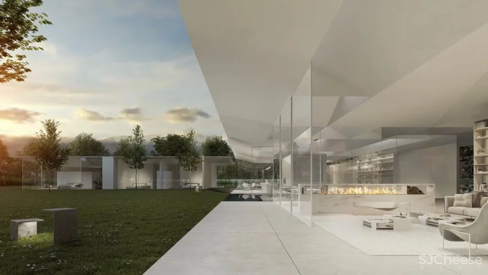 1500m² 大别墅,极简大师这样打造,美竟如此纯粹