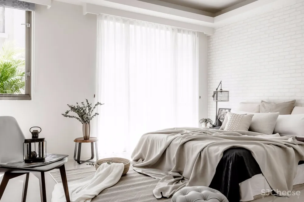 蓝灰纯净北欧风 | 詹皓设计