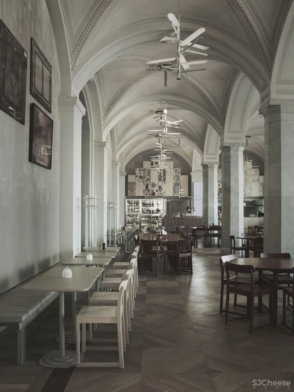 首发 | 北欧工艺被重塑:斯德哥尔摩国家博物馆的新餐厅 首