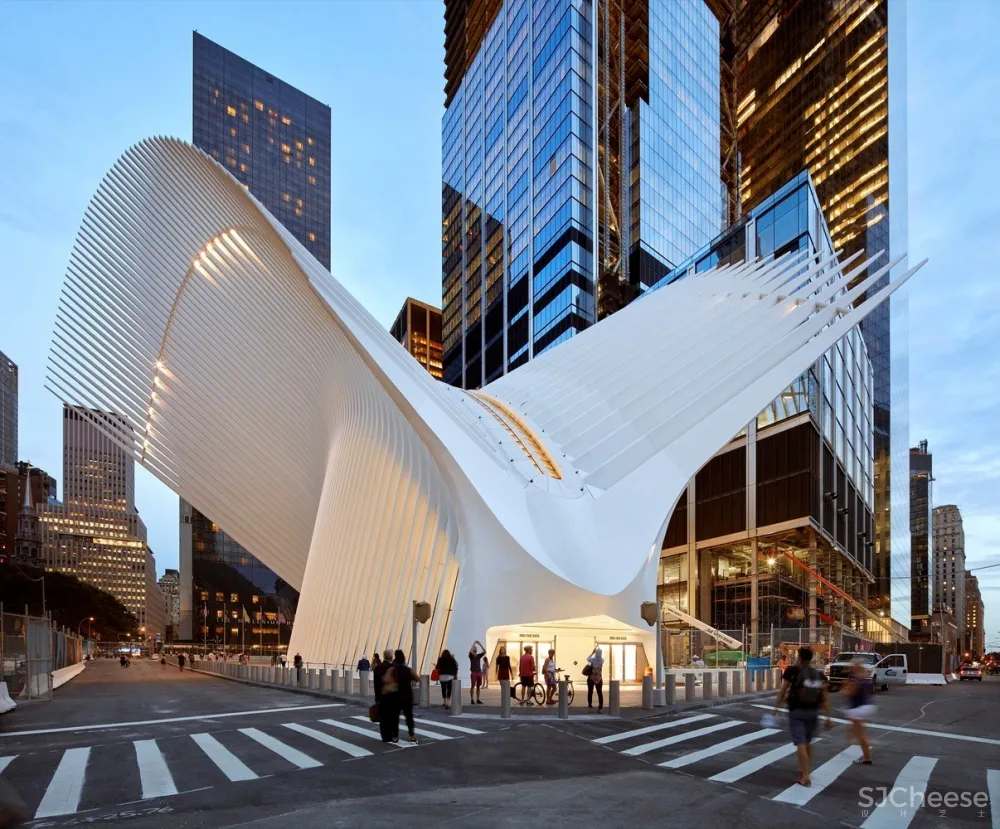 世贸中心交通枢纽 / 圣地亚哥·卡拉特拉瓦 首