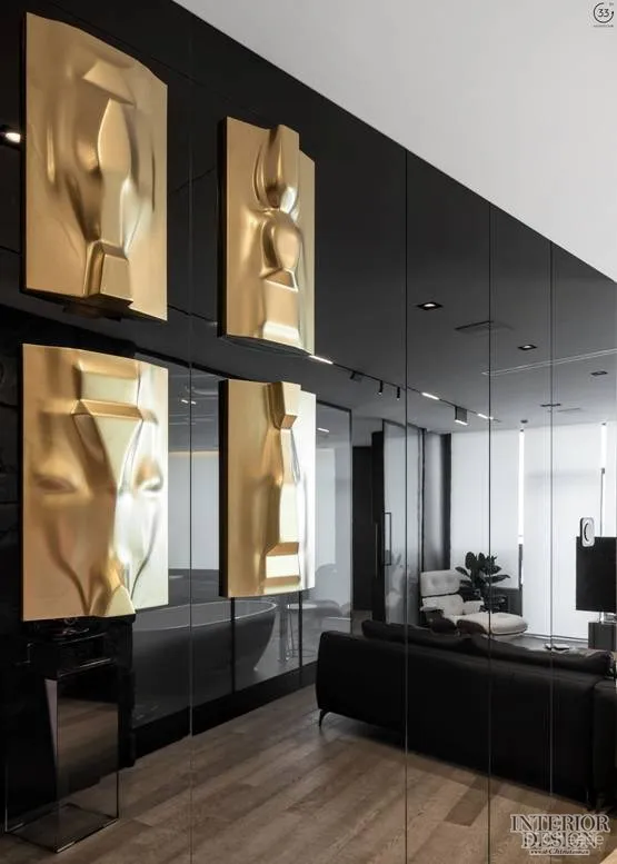 33BY Architecture / 乌克兰Black is Black现代公寓