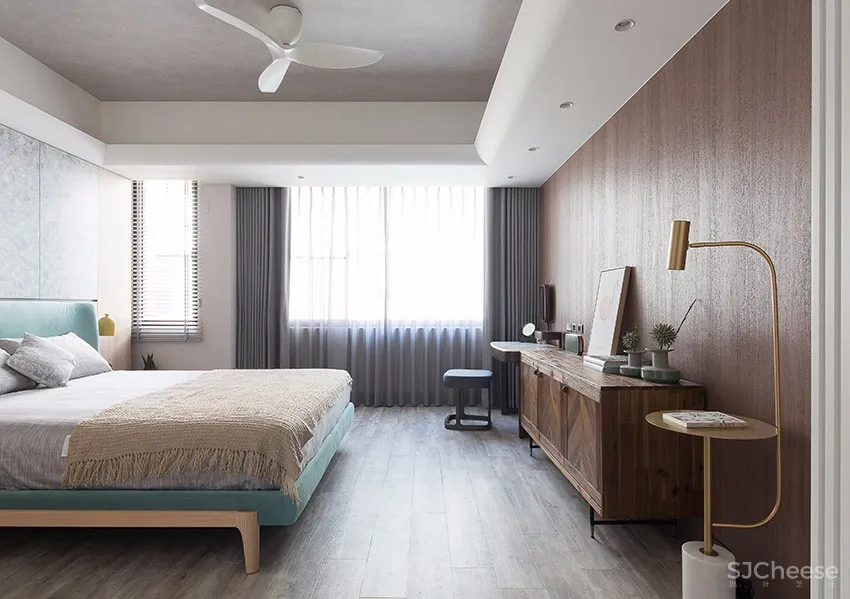 粗犷与优雅！台南181.5㎡混搭现代感透天厝 | 执见设计