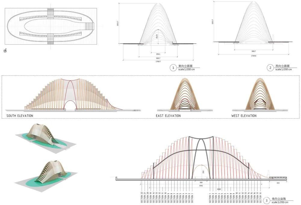 竹跡館,台中 / 坐設計事務所
