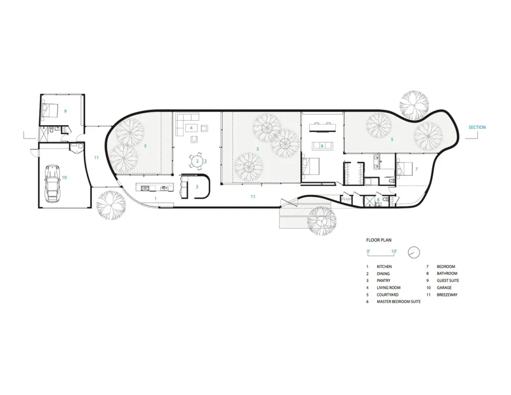 无顶别墅 / Craig Steely Architecture